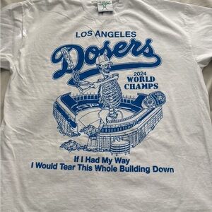 Online Ceramics Los Angeles Dodgers Grateful Dead Dosers Tee